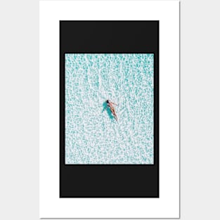 Coastal, Blue water, Beach art Sea, Ocean, Girl, Woman, Fashion art, Modern art, Wall art, Print, Minimalistic, Modern Posters and Art